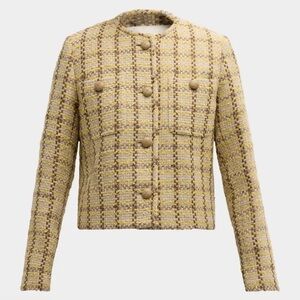 Lafayette 148 New York Button Down Woven Jacket